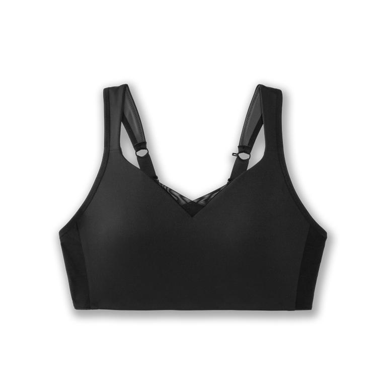 Brooks Drive Convertible Running Bra - Women's - Black (07925-WBGD)